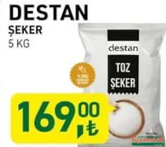 DESTAN ŞEKER 5 KG